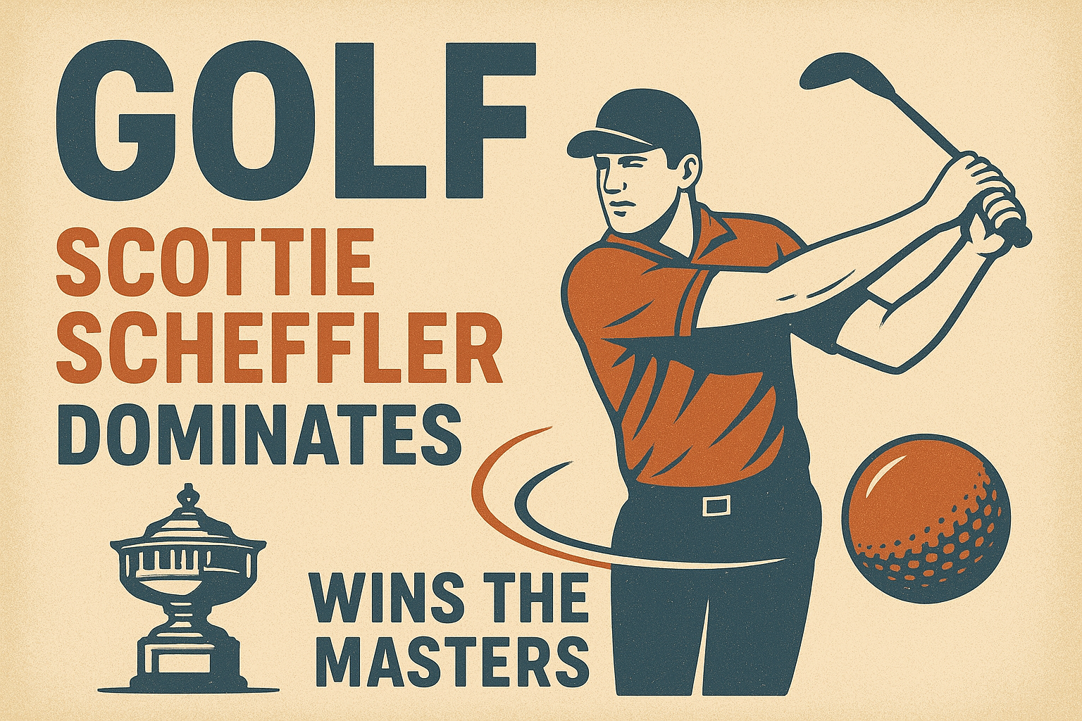 Golf: Scottie Scheffler Dominates, Wins The Masters