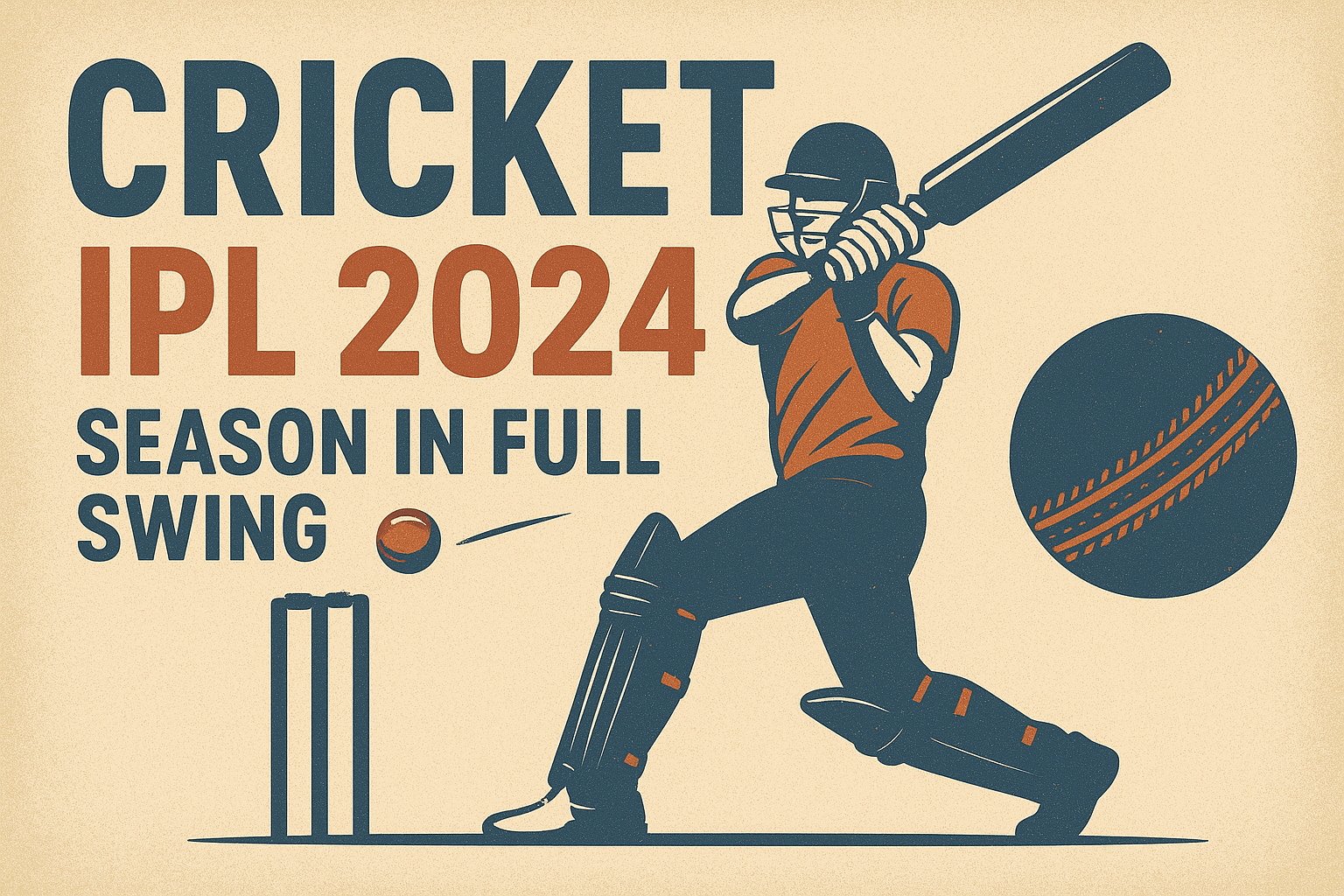 Cricket: IPL 2024 Season in Full Swing